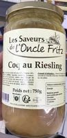 Sucre et nutriments contenus dans Les saveurs de l oncle fritz