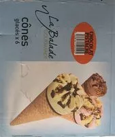 Количество сахара в Cônes Chocolat Pistache