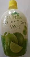 चीनी की मात्रा Jus de citron vert
