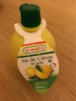 Sucre et nutriments contenus dans Di marco