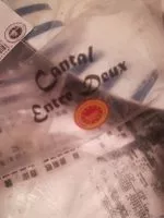 Quantité de sucre dans Cantal entre deux