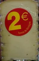 Quantité de sucre dans Tomme de Montagne (26 % MG)