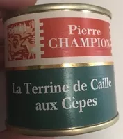 Terrines de caille