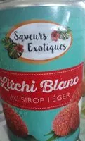 Zuckermenge drin Litchi blanc (au sirop léger)