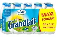 चीनी की मात्रा Grandlait