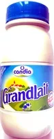 Sucre et nutriments contenus dans Candia grandlait