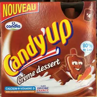 चीनी की मात्रा Candy'Up Crème dessert
