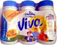 Quantité de sucre dans Candia Viva Lait demi-écrémé UHT