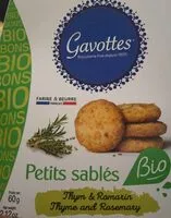 Quantité de sucre dans Petits sablés