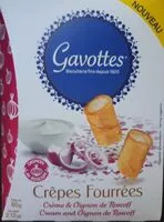 Quantité de sucre dans Crêpes Fourrées crème & oignon de Roscoff