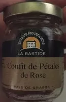 Jumlah gula yang masuk Confits de petales de rose