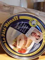 入っている砂糖の量 Le pâté de porc Hénaff