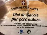 Zuckermenge drin Diot de Savoie