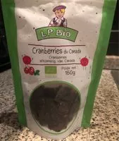 चीनी की मात्रा Cranberries du canada