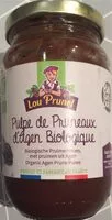 चीनी की मात्रा Pulpe de pruneaux d'Agen biologique