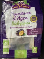 चीनी की मात्रा Pruneaux d'Agen biologiques