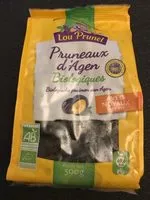 चीनी की मात्रा Pruneaux d'Agen biologiques avec noyaux