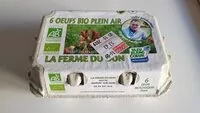 Sucre et nutriments contenus dans La ferme du don