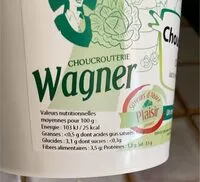 入っている砂糖の量 Choucroute crue
