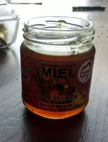 Sucre et nutriments contenus dans Reunion honey miel