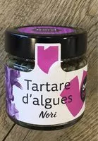 Suhkru kogus sees Tartare d'algue nori