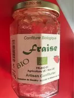 Jumlah gula yang masuk Confiture biologique fraise
