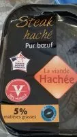 चीनी की मात्रा Steaks hachés 5%