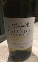 Sokerin määrä sisällä Calvados pays d'auge
