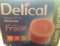 入っている砂糖の量 Boisson saveur Fraise