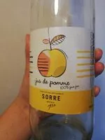 Sucre et nutriments contenus dans Cidre sorre