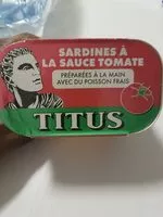 Jumlah gula yang masuk Titus Sardines Tomates 1 / 4 3X125G