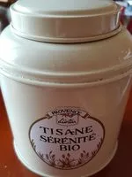 Jumlah gula yang masuk Provence D'antan Tisane Sérénité Bio
