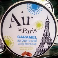 Sucre et nutriments contenus dans Air de paris