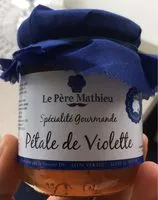 Sucre et nutriments contenus dans Le pere mathieu