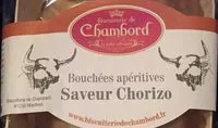 Sucre et nutriments contenus dans Biscuterie de chambord