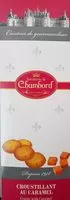 Sucre et nutriments contenus dans Biscuiterie de chambord