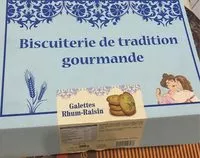 Sucre et nutriments contenus dans Biscuiterie de tradition gourmande