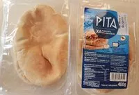 Sucre et nutriments contenus dans Pita