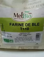 Zuckermenge drin Farine de blé T110