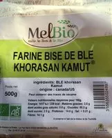 含糖量 Farine bise de blé Khorasan KAMUT
