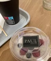 Sokerin määrä sisällä Bircher fruits rouges