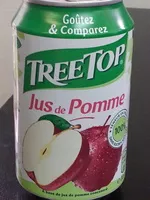 चीनी की मात्रा TreeTop Jus de Pomme
