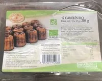 Jumlah gula yang masuk 12 canelés bio