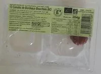 Jumlah gula yang masuk 12 Canelés de Bordeaux bouchée bio