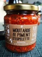 Zuckermenge drin Moutarde au piment d'espelette