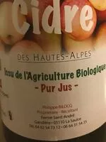 Sucre et nutriments contenus dans Ferme saint andre