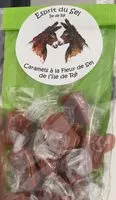 Sokerin määrä sisällä Caramels a la fleur de del