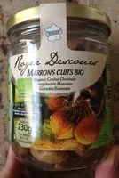 含糖量 Marrons entiers bio