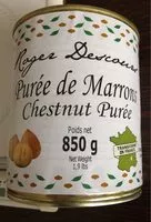 含糖量 Purée de marrons