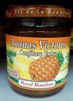 Sokerin määrä sisällä Confiture Extra Ananas Victoria au sucre de canne